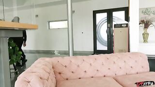Cute brunette fucks with a guy in a steamy foursome