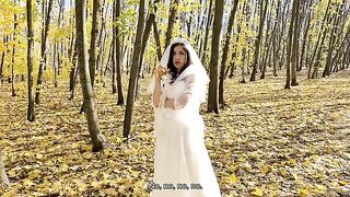 A white dress can wait, but I need your cock now