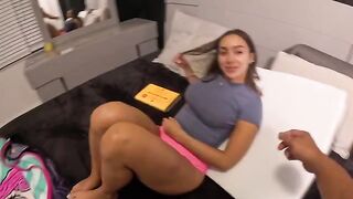 Step dad fucks Sisi Rose in her juicy ass during a steamy session