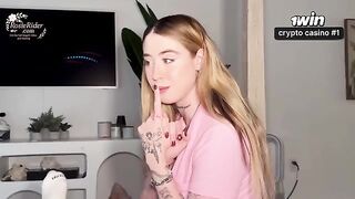 A beautiful woman with green eyes seduces her stepbrother and fucks with him