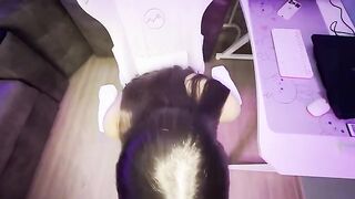 A cute 18-year-old girl got fucked at home for pay
