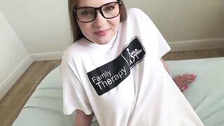 A young man experiences intense passion with his step sister