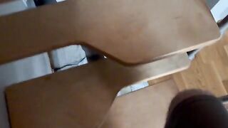 A cute girl relaxes with a vibrator, then has sex in POV