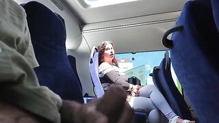 The guy did a dick flash on the bus and got a blowjob