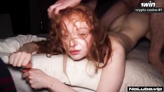 From a kiss to swallowing — just a tilt of the head, a perfect body scene