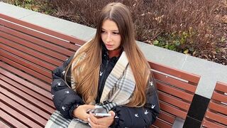 A young girl agreed to have sex for money with a stranger outdoors