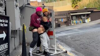 A girl has sex without protection and gets cum inside her