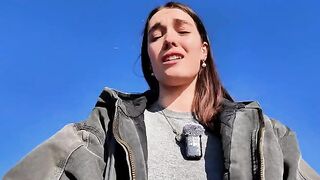 Masturbation as a way to meditate for this hot brunette babe