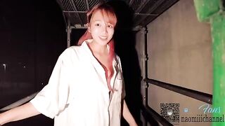 I peeped at a girl on the construction site, she caught me, I fucked her