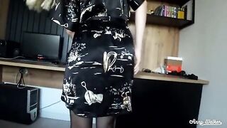 Anny Walker cheats on her BF with stepson, gets caught and fucked hard