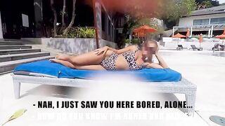 I picked up a girl at the pool, and we had sex in her apartment