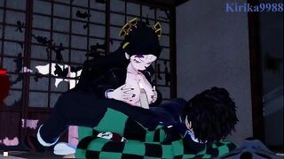 Hentai Daki is Horny & Starving for Dick Demon Slayer Uncensored