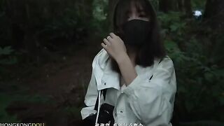 A girl living alone in the forest, her adventurous and passionate side