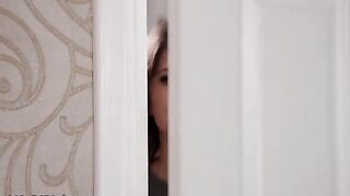 Almost Caught at the Spa with stunning Lana Rhoades in a steamy massage scene