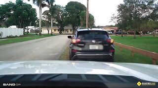 A sexy babe got her car repaired and got fucked by the mechanic